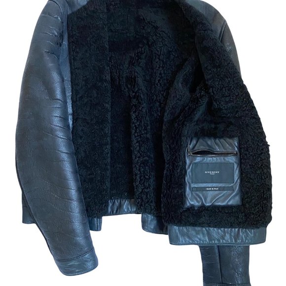 Givenchy leather jacket (black), size 48 - Picture 2 of 3